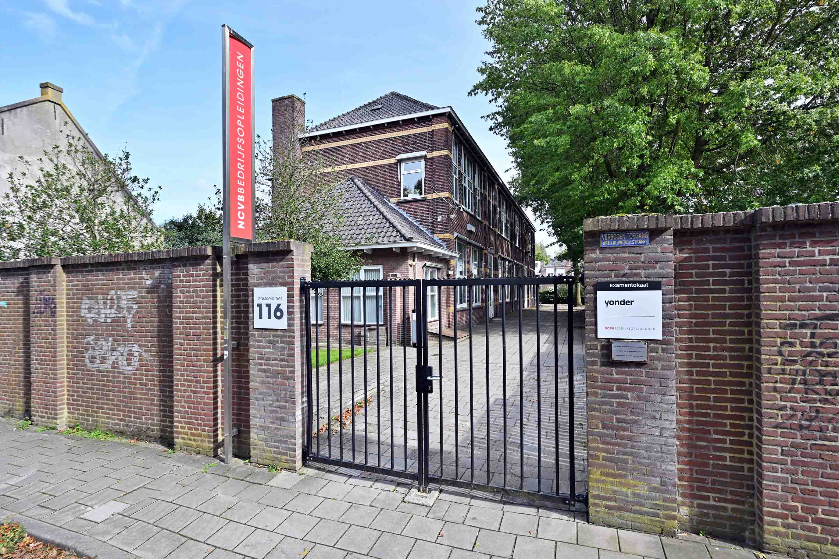 Kasteeldreef 116 - NCVB Locatie van Yonder op de kasteeldreef 116